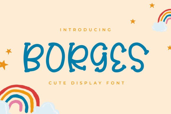Borges: A Playful Font for Bold Designs