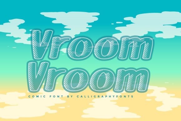 Capturing Motion: A Deep Dive into the Vroom Vroom Font