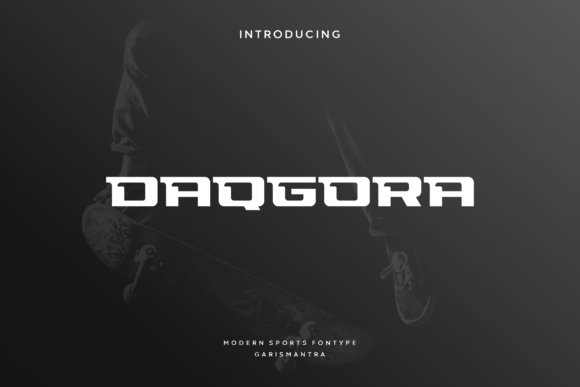 Daqgora: The Modern Sports Font That Elevates Your Creative Projects