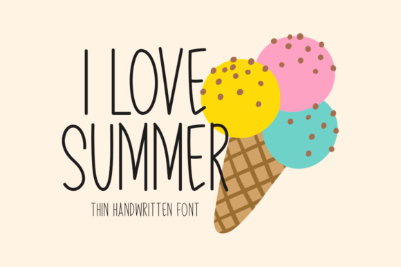 Embracing the Warmth of I Love Summer: A Guide to Handwritten Typography