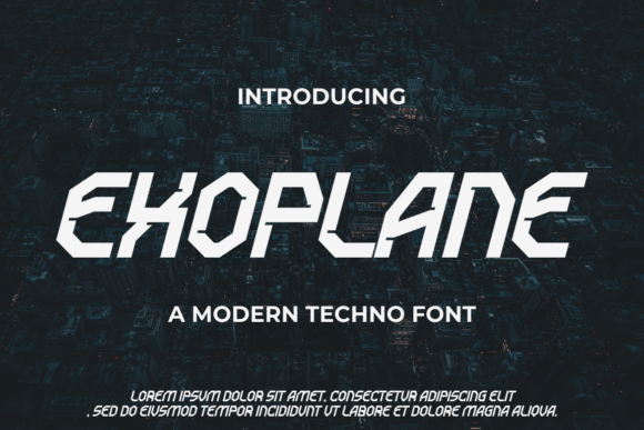 Exoplane: Strategic Typography for Bold Brand Positioning