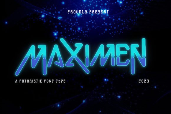 Maximen: Integrating a Futuristic Display Font into Professional Workflows
