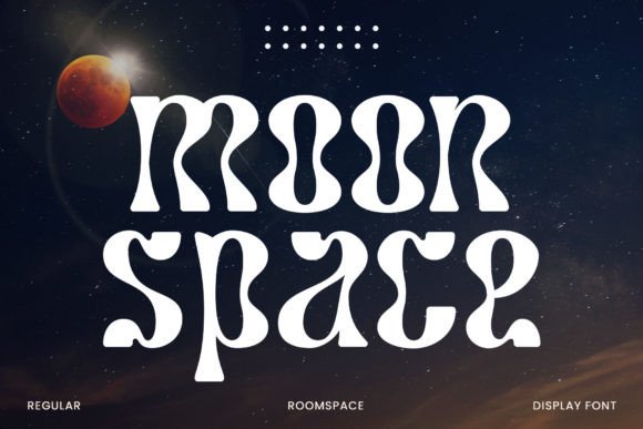 Moon Space: A Wave of Modern Typography