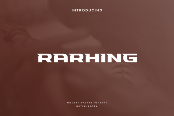 Rarhing Font: Where Modern Simplicity Meets Playful Design