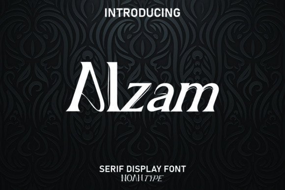 Reviving Classical Elegance: Why Alzam is the Serif Display Font Defining Modern Brand Identity
