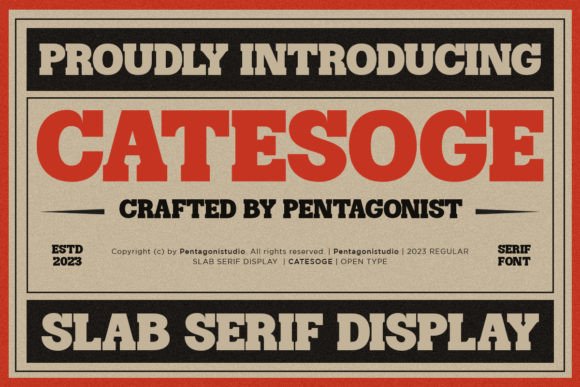 Unlocking Visual Power: A Deep Dive into the Catesoge Slab Serif Aesthetic